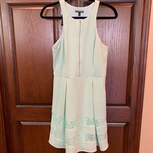 Express Light Blue Racerback Dress